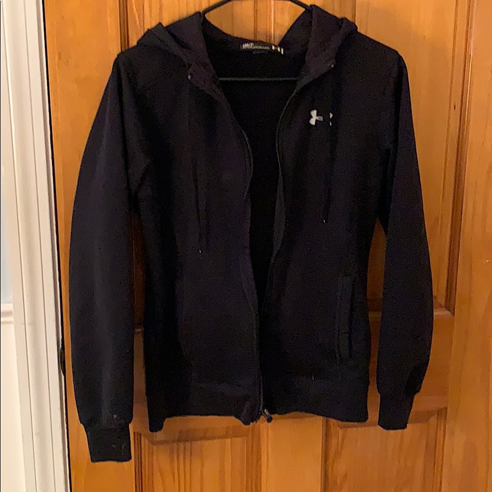 Under armour zip up hoodie fleece inside